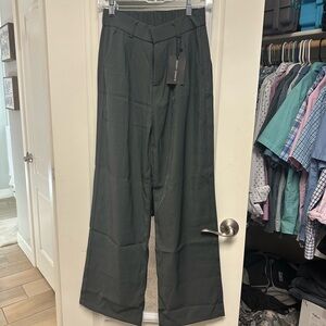 Daisy Black Wide-Leg Trousers